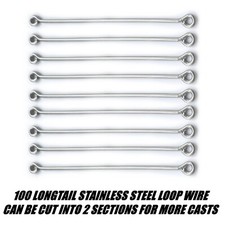 100 LONGTAIL LEAD LOOP WIRES