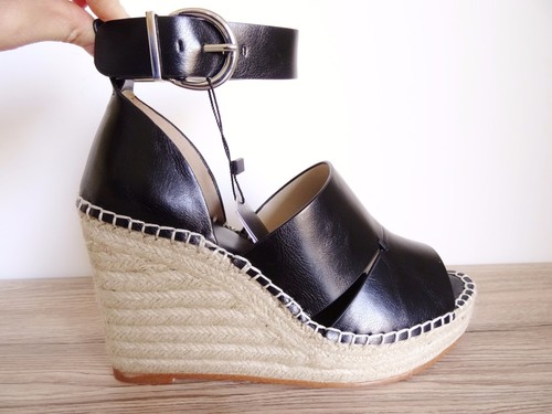 Zara black jude wedge - zara,