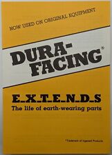 Original Brochure For Ingersoll Dura Facing Process For Wearing Parts