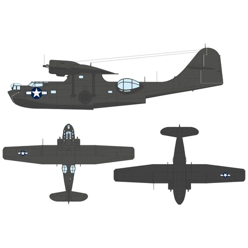 Eduard consolidated pby - consolidated, pby-5a