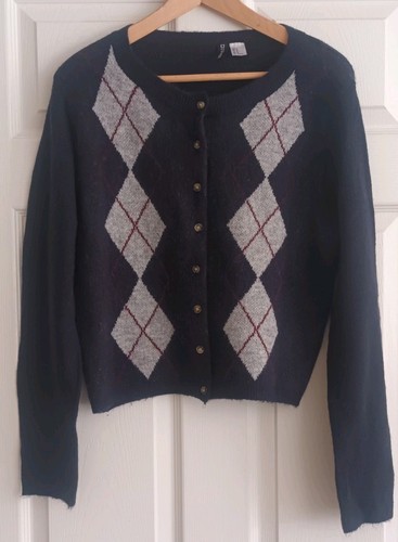 Ladies divided argyle knit - ladies,