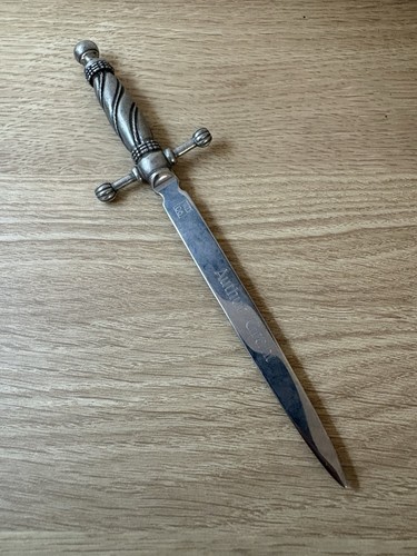 Wentworth design sword letter - design,