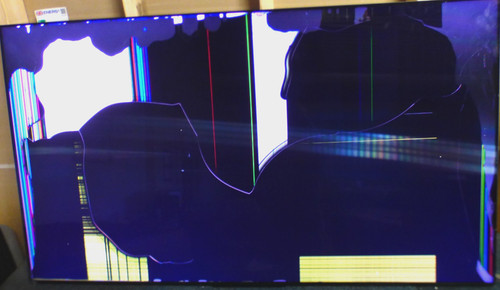 Damaged screen sony - sony, bravia