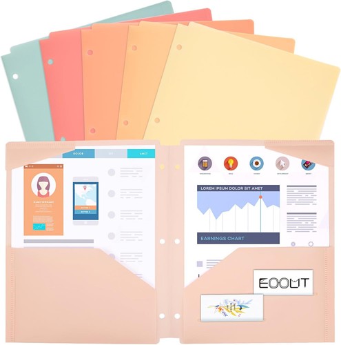 Eoout 6pcs folders - 6pcs,