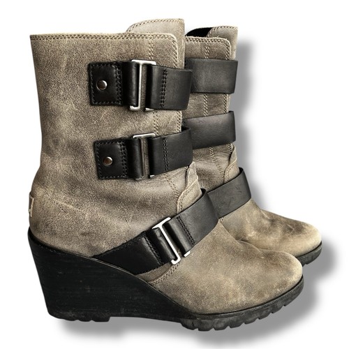 Sorel after hours wedge - after, suede