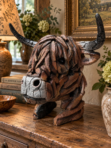 Large bust highland cow - of,