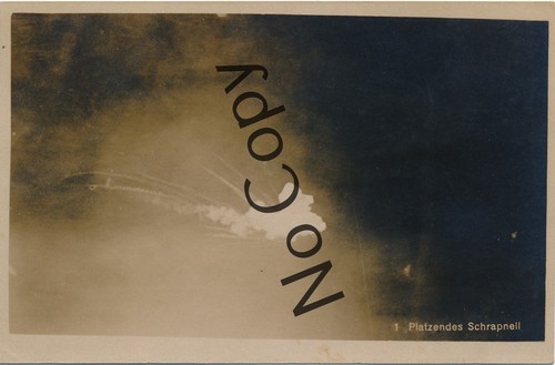 Photo wk1 exploding shrapnel - wk1,
