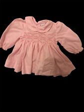 Treasure Cot Pink Smocked Dress (Vintage)  - Size 6 Months