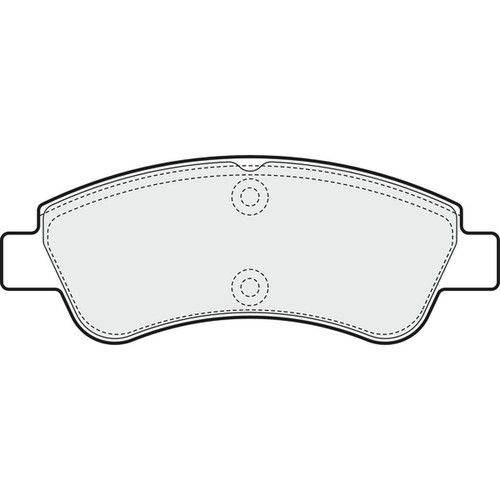 Brake pads set for citroen - pads,