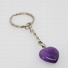 Natural Amethyst Heart Quartz