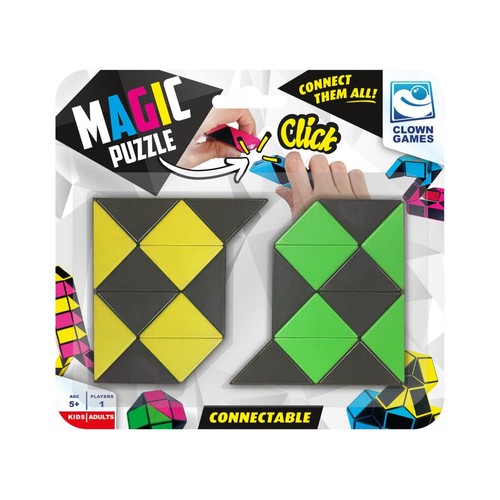 Clown games magic puzzle - clown,