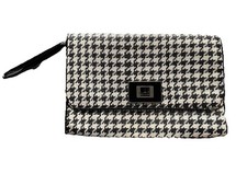 Ben De Lisi Clutch Bag Envelope Style Dog Tooth Pattern All Occasions Wedding