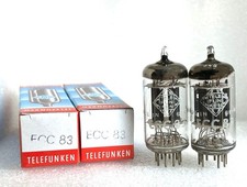 2 x tubes  ECC83 12AX7