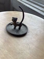 vintage old brass ashtray