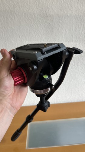 Tripod head pan - , tilt