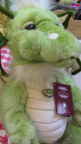 Retired charlie bear dragon - retired,