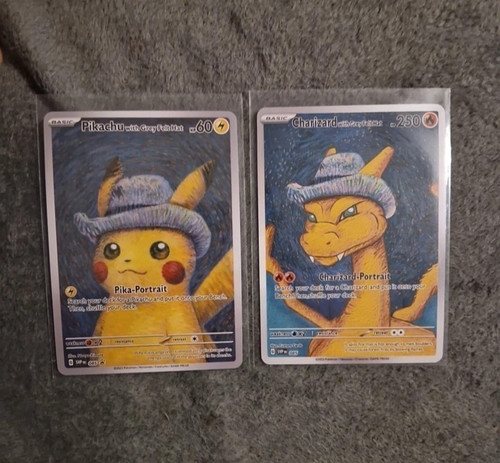 Van gogh pikachu charizard - gogh,