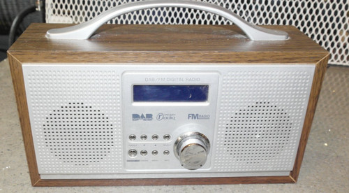 Wooden retro dab fm digital - wooden,