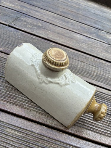 Vintage stoneware hot water - vintage,