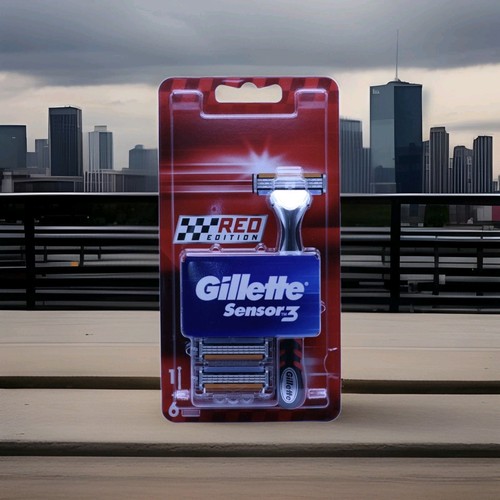 Gillette sensor red edition - gillette, 3