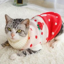 —Cute Cat Sweater Warm Knit