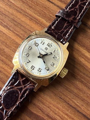 Vintage vulcain watch swiss - vintage,