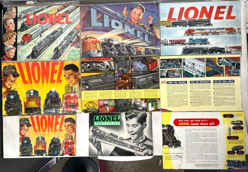 Lionel train catalogs - lionel, books