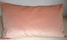 APRICOT PINK OBLONG VELVET