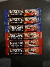 Nescafe Coffee Sticks Original Or Decaffeinated  1 Cup 1.2g Serving - BBE July27