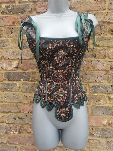 Corset society green gold - society,
