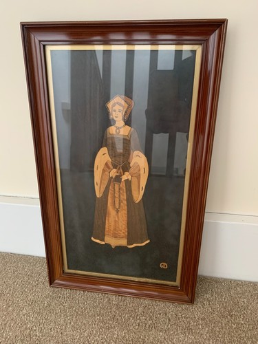 Wooden engraved picture - , of