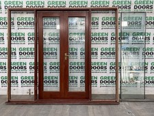 VARNISHED FRENCH DOORS DOUBLE