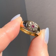 RARE Victorian Diamond And