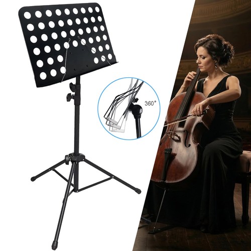 Portable metal music stand - portable,