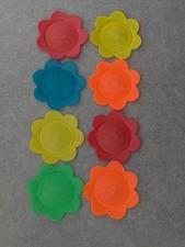IKEA Saftig Flower Plastic Plates 20cm – Pack of 8