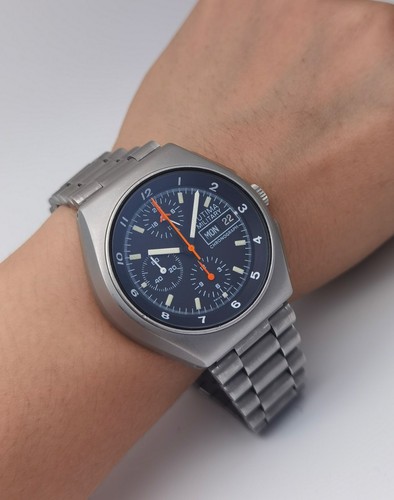 Tutima military chronograph - military,