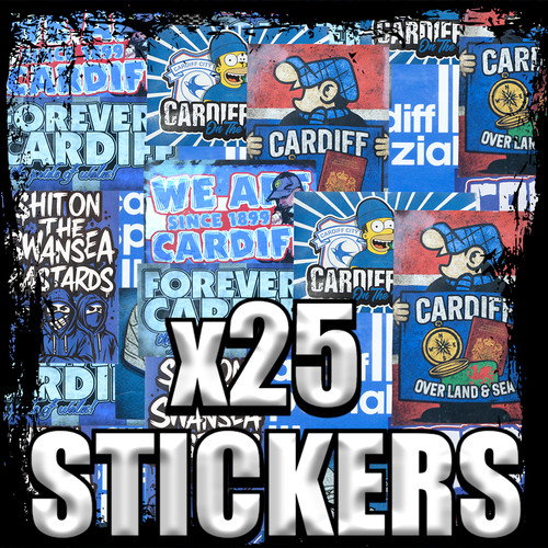 25x cardiff city ultras - cardiff,