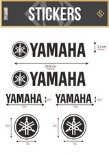 Yamaha logo stickers - yamaha, decals