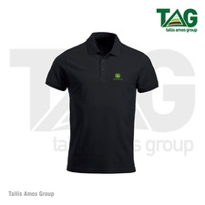 Genuine John Deere Black Polo