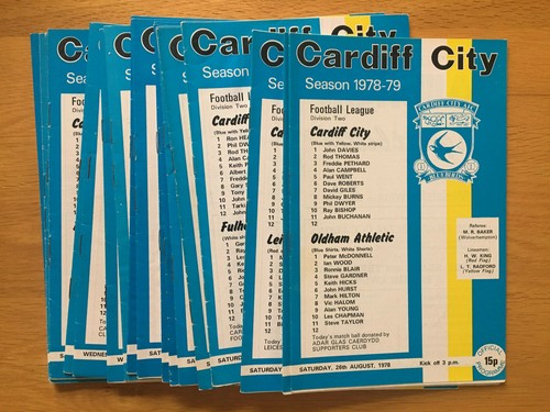 Cardiff city home - &, away
