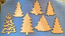 Wooden MDF Christmas trees