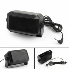 4PCS 3.5mm Heavy Duty KES-3 External Speaker For Yaesu Kenwood Icom Car Radio UK