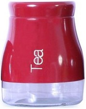 Sabichi Bright Red Biscuit jar