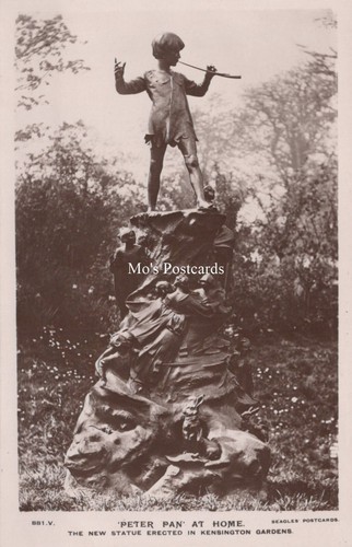 London postcard peter pan - peter,