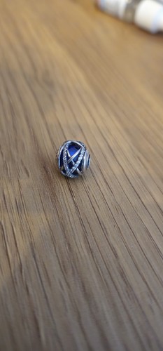 Pandora blue galaxy charm - galaxy,