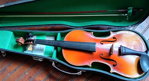 Vintage german violin - vintage,