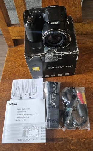 Nikon coolpix l810 1mp - nikon, 16.1mp