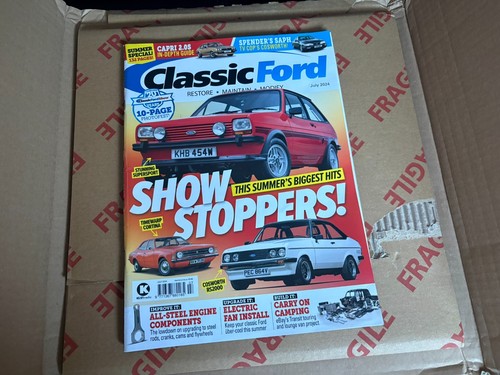Classic ford mag july 2024 - ford, mk1