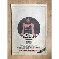 DAMNED GRIMLY FIENDISH POSTER