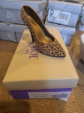Just  The Right Shoe By Raine 'Leopard Stiletto' Miniature Shoe In Box